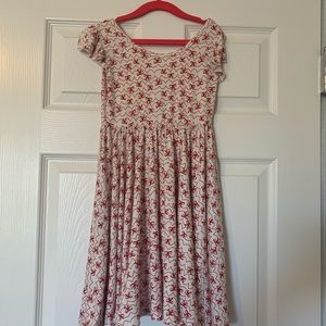 EUC Dot Dot Smile Empire Dress Size 5/6